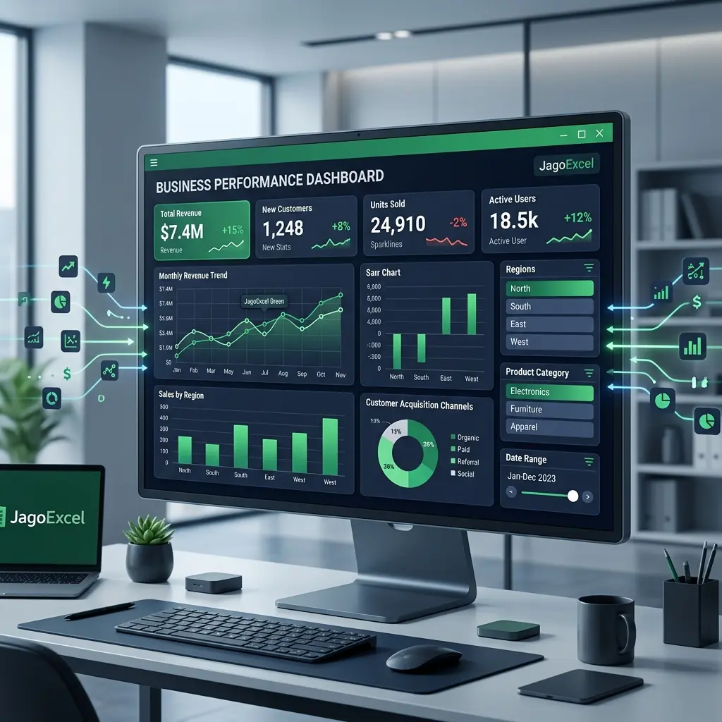 Panduan Step-by-Step Membuat Dashboard Bisnis Interaktif