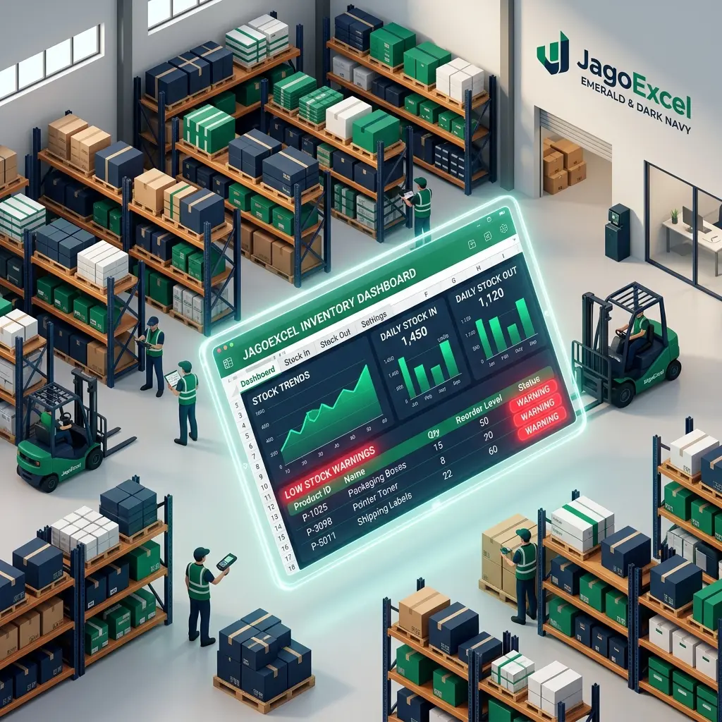 Tutorial Inventory Sistem: Pantau Stok Masuk, Keluar, dan Warning